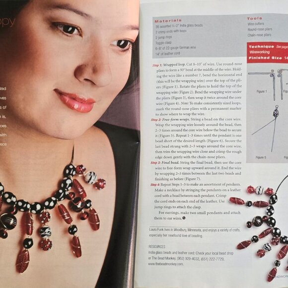 Beadwork Magazine October November 2005 Bring On The Bracelets - Picture 4 of 16